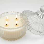 Saffron, patchouli and precious oriental woods Exciting Handmade Aromatic Candle.  250 ml