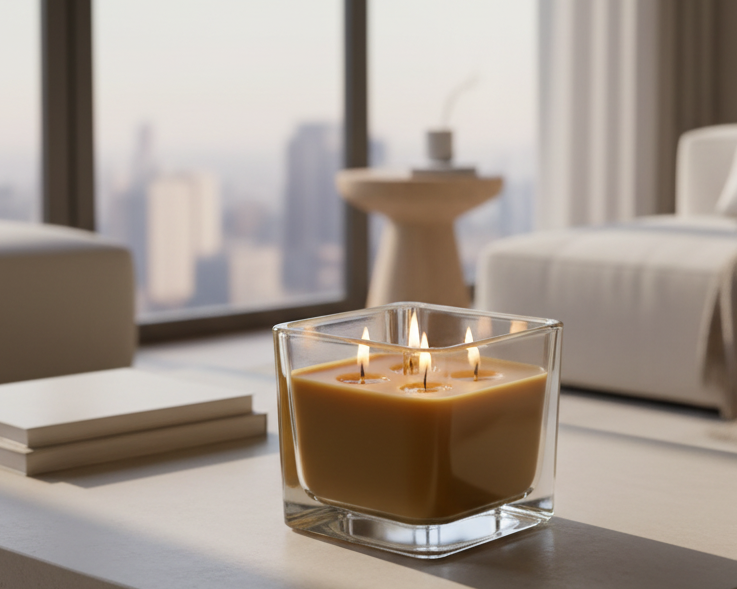 Italian Alps Herbs and Flowers Aromatic Candle 250 ml - 80x80x80 mm