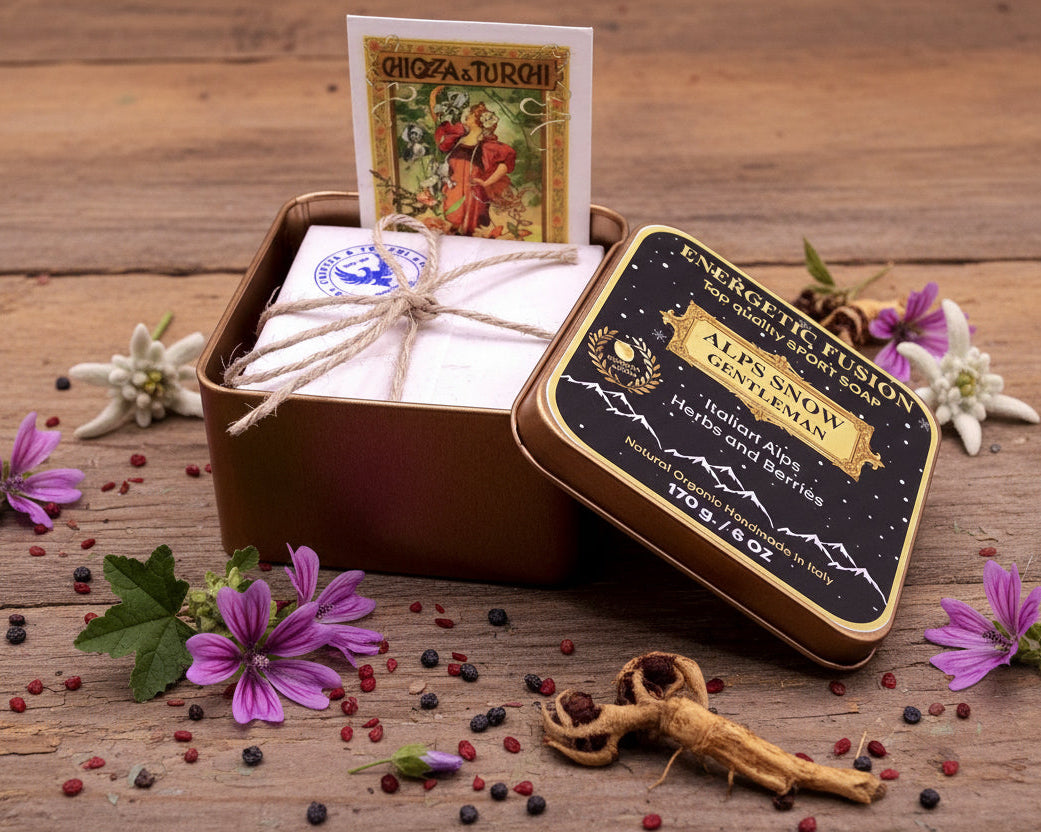 Alps Snow Gentleman Revitalizing Handmade Soap 170 gr. EA