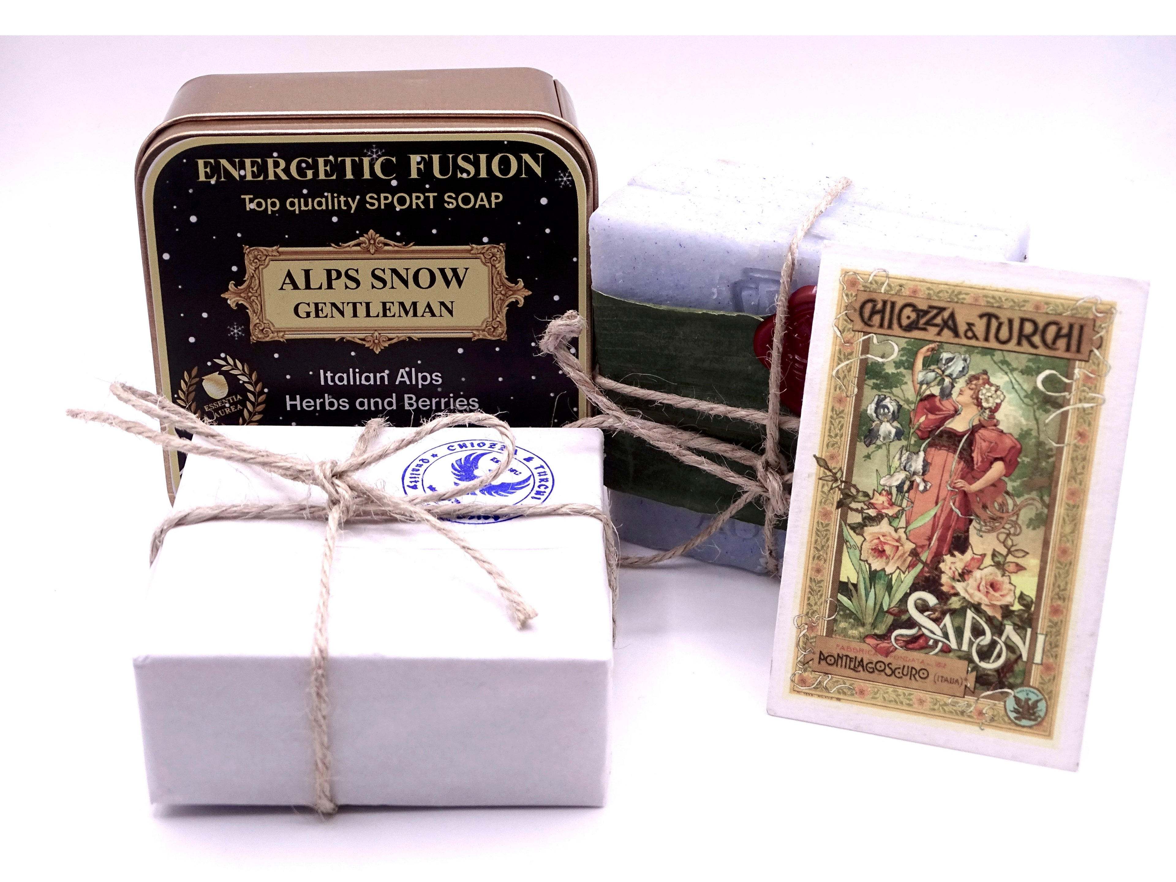 Alps Snow Gentleman Revitalizing Handmade Soap 170 gr. EA