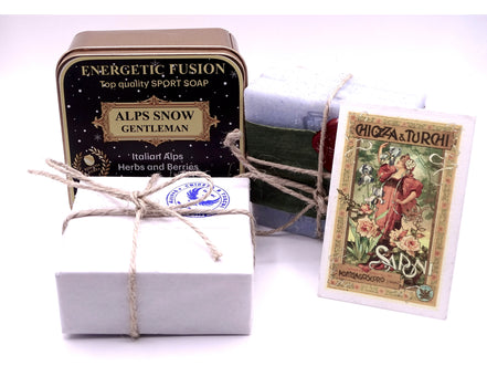 Alps Snow Herbs & Trees Scent Revitalizing Handmade Soap 170 gr. EA