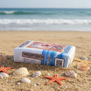 Sea Breeze Soap 170 Gr./6 Oz  in the original 19th century style luxurious packaging.