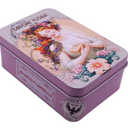 Orange & Cinnamon Soap 170 Gr./6 Oz  in the original 19th century style luxurious packaging.