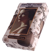 Donkey’s Milk  Smooth Soap 170 Gr./6 Oz  in the original 19th century style elegant packaging.