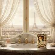 Vanilla Soap 170 Gr./6 Oz  in the original 19th century style luxurious packaging.